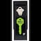 Keystart ABS Plastic/Magnet/Stainless Steel Black Magnetic Key Holder 9987605 - alternate 2