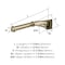 Amerock Revitalize Golden Champagne Traditional Single Post Toilet Paper Holder BH36031BBZ - alternate 3