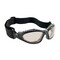 Bouton Optical Full Frame Safety Glasses w/Black Frame, Foam Padding, I/O Lens and Anti-Scratch/Anti-Fog Coating 250-50-0422 - alternate 2