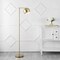 Jonathan Y Eva 58.5" Modern Contemporary LED Floor Lamp with Metal Globe Shade, Brass Gold JYL3088A - alternate 4