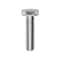 Auveco DIN 933 8mm x 30mm Cap Screw Zinc Grade 8.8, 25PK 14422 - alternate 1
