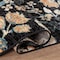 World Rug Gallery Symmetrical Floral Area Rug 2 ft x 3 ft Black WR146BLACK2X3 - alternate 4