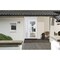Vdomdoors Front Exterior Prehung FiberGlass Door Clear Glass See-through / Manux 8555 White Silk Clear Glass MANUX8555EXD-WS-W30+16 x H80-LH - alternate 4