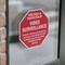 Signmission This Area Is Protected by Video Sur, 6 inch X 6 inch, Vinyl Decal, 2PK OC-D-2PACK-6-330 - alternate 3