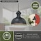 Vaxcel Franklin 10in Outdoor Pendant Bronze T0152 - alternate 4