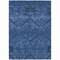 Homeroots 3' X 5' Navy Blue And Denim Blue Floral Washable Indoor Outdoor Area Rug 588894 - alternate 5