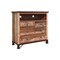 Homeroots 43" Brown Solid Wood Four Drawer Chest 524576 - alternate 1