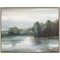 Homeroots Serenity's Edge Canvas Silver Floater Frame Print Wall Art 403702 - alternate 2