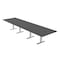 Skutchi Designs 16ft Rectangular Conference Table With Power | Harmony Series | 16 Person Meeting Room Table HAR-REC-48x192-T-WA7949-NA - alternate 1
