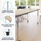 Flash Furniture Commercial Adjustable Height Rectangular Activity Table - Locking Casters-LT NAT XU-A3072-REC-LTNAT-T-A-CAS-GG - alternate 3