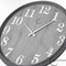 Clockswise 18in Battery Operated Modern Indoor & Outdoor Waterproof Wall Clock Large Decorative Timepiece, Gray QI004853 - alternate 5