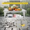 Vevor Folding Commercial Prep Table Commercial Worktable Workstation 48 x 24 In ZDGZTDXP122*61*85 - alternate 4