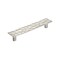 Amerock Kamari 5-1/16 in 128 mm Center-to-Center Satin Nickel Cabinet Pull BP36823G10 - alternate 1