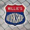 Signmission Willie's Workshop, 6 Inch X 6 Inch, Plastic Sign SHI-P-6-489-WILLIE - alternate 3