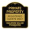 Signmission Black & Gold, 18 Inch x 18 Inch, Heavy Gauge Aluminum A-DES-BG-1818-23248 - alternate 1