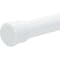 Zenith Zenna Home Straight 34-1/2'' To 60'' Adjustable Tension Shower Rod in White 608W - alternate 2