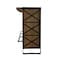 Homeroots 55in Gray and Black Solid Wood Sled Console Table With Storage With Storage 490145 - alternate 4