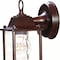 Homeroots Dark Brown Hanging Waterfall Glass Lantern Wall Light 399217 - alternate 4