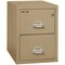 Fireking 2 Drawer, 1 Hr Fire & Impact Rated, Vertical, 31" depth Letter Sand 2-1831-CSA - alternate 1