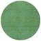 Homeroots 8' Green And Blue Round Abstract Washable Indoor Outdoor Area Rug 599798 - alternate 2
