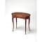 Homeroots 32" Brown Kidney Computer Desk 389428 - alternate 1