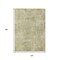 Homeroots 10' X 14' Sage And Beige Abstract Washable Indoor Outdoor Area Rug 630542 - alternate 7