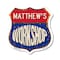 Signmission Matthew's Workshop, 12 Inch X 12 Inch, Aluminum Metal Sign SHI-A-12-489-MATTHEW - alternate 1