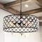 Jonathan Y Gabrielle 23" Crystal/Metal LED Pendant, Oil-Rubbed Bronze JYL9027A - alternate 6
