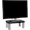 3M Adjustable Monitor Stand, Holds 40 Lb., Black/Silver MS80B - alternate 1