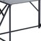 Homeroots 43" Black Glass and Metal Computer Desk 635719 - alternate 4