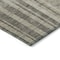 Homeroots 3' X 5' Taupe And Dark Gray Striped Washable Indoor Outdoor Area Rug 602815 - alternate 4