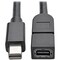 Tripp Lite MINI DISPLAYPORT EXTENSION CABLE, 4K X 2K 3840 X 2160 60 HZ M/F, 3 FT. P585-003 - alternate 1