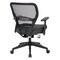 Space Seating 55 Series  Silver Ion Technology Task Chair, Linen Black 5500-F23 - alternate 6