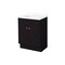 Zenith Products Bathroom Vanity Single Espresso 24in W X 18in D X 35in H Espresso RBC24CH - alternate 4