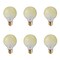 Bulbrite 40W Dimmable Amber Ice G25 Medium E26 Incandescent Bulb, 6PK 861006 - alternate 1