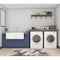 World Rug Gallery Contemporary Abstract Cushioned Anti Fatigue Standing Kitchen Mat 18 ft x 47 ft Blue WR16BLUE18X47 - alternate 3