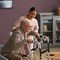 Flash Furniture HERCULES Bi-Level Folding Walker w/Adjustable Height, Interchangeable Wheels/Feet, Dual Frame, Gray DC-HY8150L-GRY-GG - alternate 6