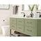 Amerock Carrione 3-3/4 in 96 mm Center-to-Center Marble Black/Black Bronze Cabinet Pull BP36648MBKBBR - alternate 3