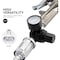 Neiko Water and Oil Separator for Air Line, 1/4'' NPT Inlet and Outlet, 90 PSI 30252A - alternate 3