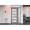 Vdomdoors Front Exterior Prehung FiberGlass Door Frosted Glass / Manux 8002 Grey Ash / Sidelight and Transom MANUX8002EXD-SS-W36+12 x H80+14-RH - alternate 2