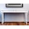 Homeroots 54" White Solid Wood Distressed Console Table 488793 - alternate 4