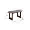 Homeroots 67" Walnut Solid Wood Double Pedestal Base Oval Dining Table 712225 - alternate 2