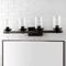 Jonathan Y Bungalow 32" 4-Light Iron/Seeded Glass Rustic Farmhouse LED Vanity Light, Oil Rubbed Bronze JYL7510A - alternate 4