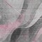 Homeroots 3' X 5' Pink Gray And Silver Abstract Washable Indoor Outdoor Area Rug 616760 - alternate 4