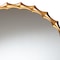 Baxton Studio Everette Antique Goldleaf Bamboo-Border Accent Wall Mirror 254-14096-ZORO - alternate 2
