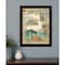 Homeroots Go to the Lake Black Framed Print Wall Art 405218 - alternate 2