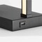 Vidalite Keshet Table Lamp, Matte Black with Silicon Shade, USB Charging Port, Dimmable, 3000K, 834 Lumens CE1008831 - alternate 5