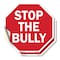 Signmission Stop The Bully, 4 inch X 4 inch, Vinyl Decal, 2PK OC-D-2PACK-4-76 - alternate 1