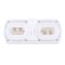Arcon Arcon 20712N; Interior Ligh; LED Ceiling Double Light; 12 Volt; Soft White; Clear Lens; Single 20712N - alternate 1