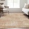 Homeroots 9' X 12' Coral And Salmon Abstract Washable Indoor Outdoor Area Rug 588778 - alternate 4
